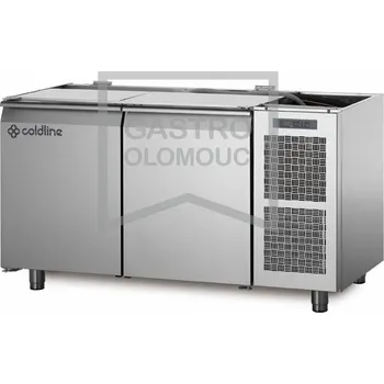 Coldline Mrazící stůl TS13/1B bez vrchní desky Varianta: Mrazící stůl TS13/1B bez vrchní desky