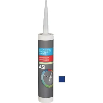 Tmel ASI 119, Sanitární silikon, tmavě modrá, 310 ml