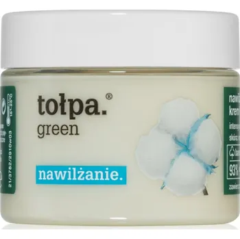 Pleťový krém Tołpa Green Moisturizing zklidňující a hydratační krém s vyhlazujícím efektem 50 ml