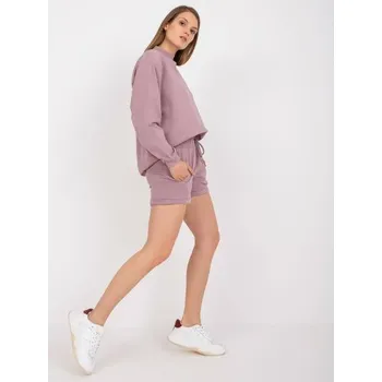 Dámské kraťasy Dámské šortky s kapsami teplákové DALTON růžové