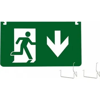 Nouzové osvětlení PN04000038 PIKTOGRAM PLUTO LED závěsný - šipka dolů, Panlux