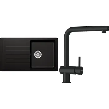 Granitový dřez Set Schock S2-2 (dřez Toledo D-100 Magma + baterie Epos.120 Magma)