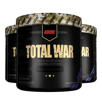 Anabolizér Redcon1 Total War 420g - modrá malina