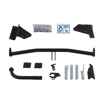 Tažné zařízení GDW tažné zařízení pevné včetně TowTec elektropřípojky 7pólové typová - NISSAN QASHQAI II