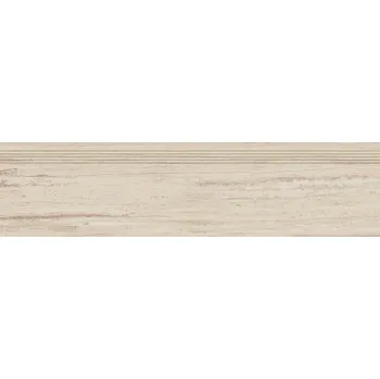 Obklad Alba, DCPVF731, schodovka, 30 x 120 cm, béžová