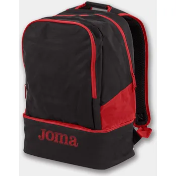 Sportovní batoh Fotbalový batoh JOMA Estadio Backpack III Velikost: S, Barva: černá/červená