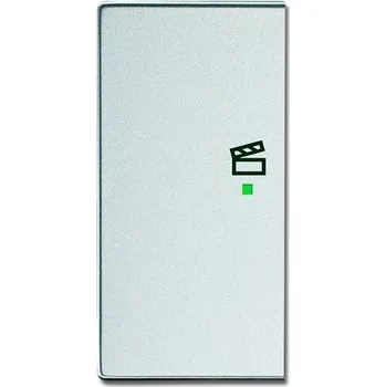 2CKA006220A0162 Kryt 2násobný levý, symbol „scény“, hliníková stříbrná, ABB-free@home