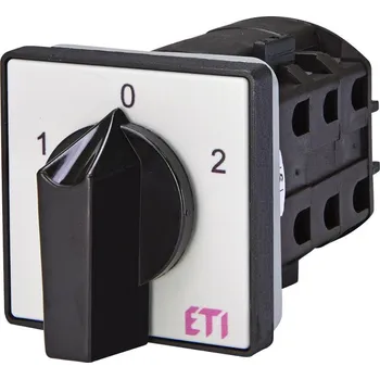 vypínač 004773140 Spínač vačkový reverzní 1-0-2, CS 25 11 U, ETI