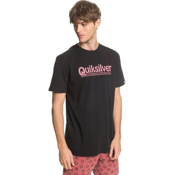 Pánské tričko quiksilver Pánské triko new slang tee black - kvj0
