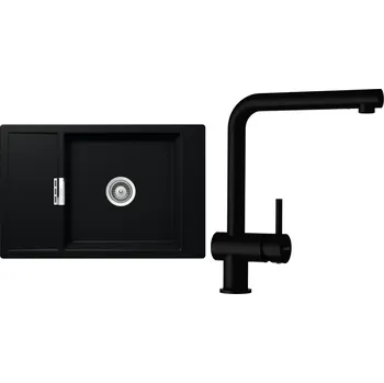 Granitový dřez Set Schock S5-1 (dřez Mono D-100XS Puro + baterie Epos Puro)