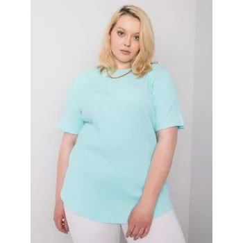 Dámská halenka Dámská halenka plus size STELLA mátová