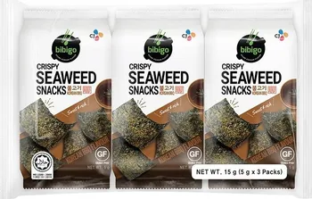 bibigo Crispy Seaweed Snacks 3x 5 g