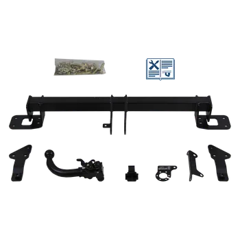 Tažné zařízení AUTO-HAK tažné zařízení Odnímatelné Tažné rameno zasunuté zezadu - MERCEDES-BENZ C-CLASS