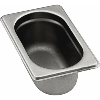 GN 1/9 (h=65 mm) nerezová plná OPTINOX