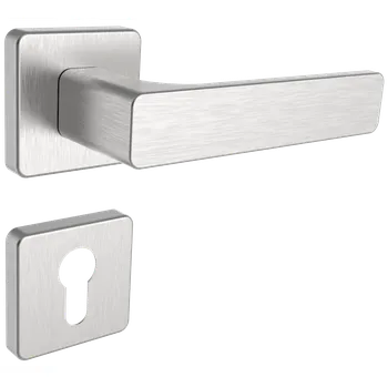 Dveřní kování ROSTEX Dveřní kování Savona/H nerez mat Provedení: pro klíč - BB, Povrchová úprava: nerez mat