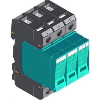 Jistič PO I 3 R LCF 75kA (81.318) Přepěťová ochrana modulární, vyměnitelná, B+C+D, KIWA
