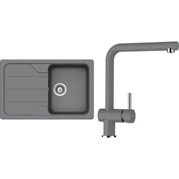 Granitový dřez Set Schock S25-3 (dřez Formhaus D-100S Croma + baterie Epos Croma)