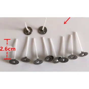 Svíčka Tvrzený knot s plíškem 3,5 cm