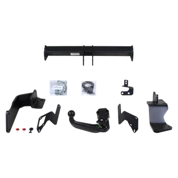 Tažné zařízení Westfalia tažné zařízení Odnímatelné včetně Erich Jaeger elektropřípojky 7pólové typová - HYUNDAI SANTA FÉ III