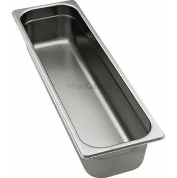 GN 2/4 (h=150 mm) nerezová plná OPTINOX