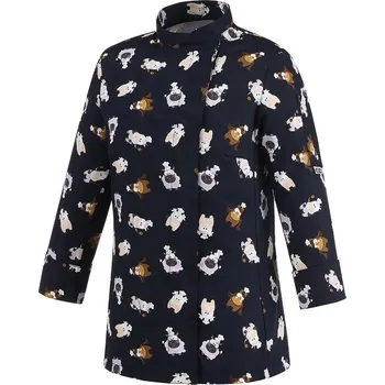 Gastro oděv EGOchef Dámský rondon Puppies 100% bavlna S E-1002137AS