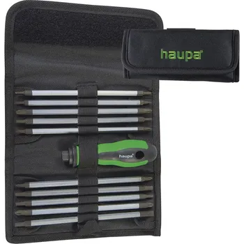 Šroubovák 104008-1 Šroubovák Vario S2, multifunkční s 10 výměnnými hroty, Haupa