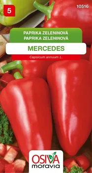 Semeno Osiva Moravia Mercedes paprika zeleninová sladká 0,5 g