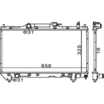 Chladič motoru Chladič, chlazení motoru HART 620 273