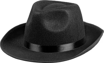 Karnevalový doplněk Boland Dětský mafiánský klobouk černý