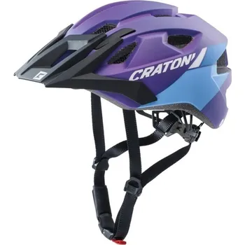 Cyklistická přilba Cykl.helma Cratoni AllRide (MTB) Vel. Uni (53-59cm) fial./modrá mat. - L / Fialová