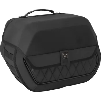 Zavazadlo na motocykl Legend Gear taška LH1-levá 19,5 l. 600D Polyester/koženka. Pro nosič SLH levý