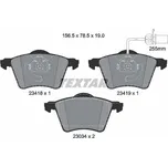 Sada brzdových destiček, kotoučová brzda TEXTAR 2341801