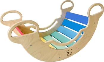 Dětská houpačka Elis Design Montessori Smile houpačka 6v1