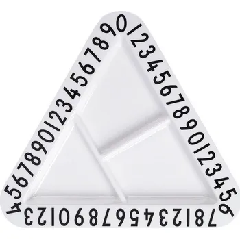 Talíř Design Letters, Talíř na občerstvení AJ Kids trojhranný - Formadore