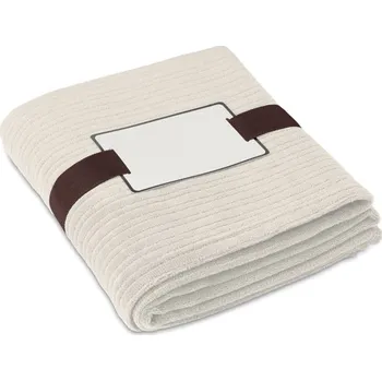 Svíčka Fleecová deka Cap code, béžová