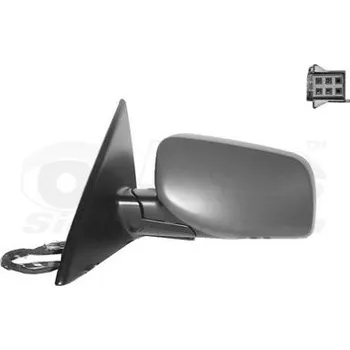 Auto zrcátko Vnější zpětné zrcátko VAN WEZEL 0655807