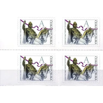 Poštovní známka Česká pošta (2012) č. 724 ** - Česká republika - 4-bl - Svatý Václav "A"