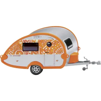 Modelová železnice Wiking 0092 37 H0 model přívěsu Obytný vůz Mexican Sunset