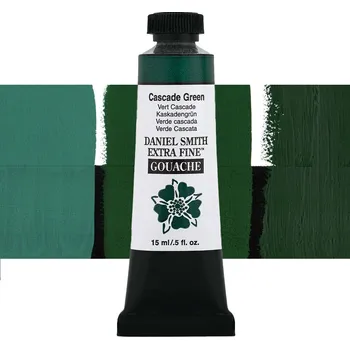 Vodová barva Kvašová barva Daniel Smith 15 ml - Cascade Green