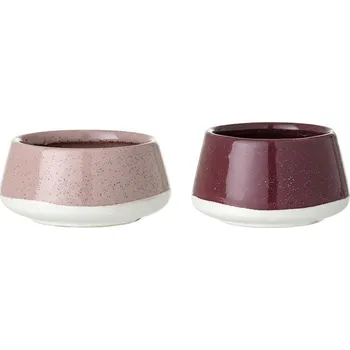 Svícen Bloomingville, Stojany na čajové svíčky Bloomingville 8 cm růžové 2 ks - Formadore