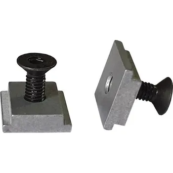 Příslušenství pro sportovní střelbu TACTICAL EVO | Náhradní UIT šrouby s destičkou - Barva Černá (elox) UITdesk