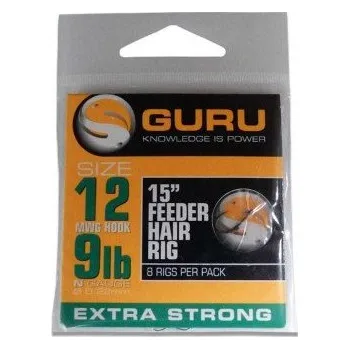 Rybářský háček GURU Feeder hair rig 12 9lb