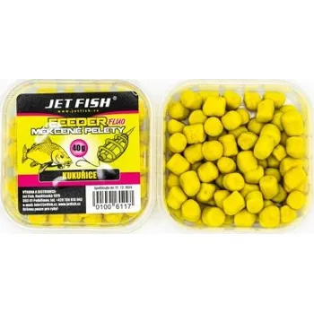 Boilies Jetfish Jet Fish Fluo měkčené pelety - KUKUŘICE - 40g