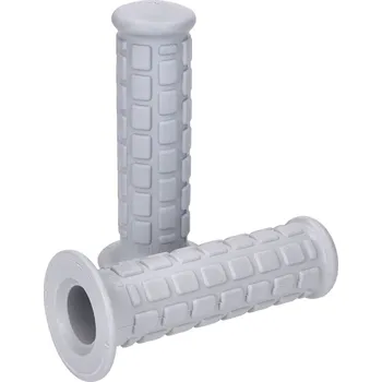 Chránič ruky pro motocykl 101 Octane Gripy s obdelníkovým vzorem, šedé, mopedy s automatickým řazením (22 / 24mm) IP44352