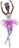 Mattel Barbie Dreamtopia svítící magická baletka, s fialovou sukní
