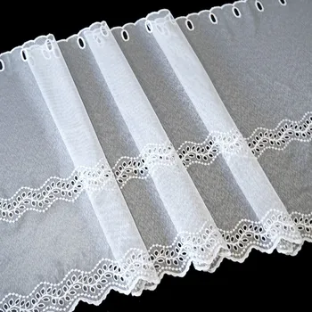 Vitrážová záclona Gizela bez obšití 70