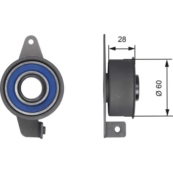 Napínací kladka, ozubený řemen GATES T41144