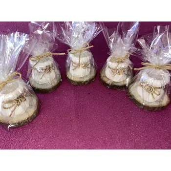 Svícen HandMade by VeJa Dárkové balení - svícen pytlík na podtácku