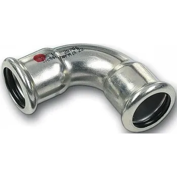 rozdělovač topení Oblouk 90° pro vnitřní lisování 28 mm pozink Sanha Therm