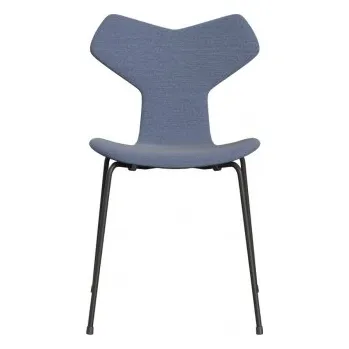 Jídelní židle Grand Prix, kovová podnož, celočalouněná